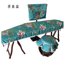 Ancient kite cover 163 universal dust cover instrument cover cloth dust cloth can be customized small Zheng cover new ancient elegant