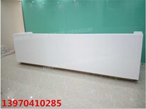 New paint front desk company reception desk office desk cash register desk welcome bar spot Shenzhen