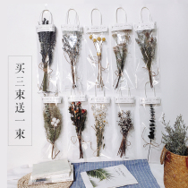 New net red tote bag dried flower ins Wall decoration Japanese simple bed and breakfast decoration flower arrangement Small fresh real flower