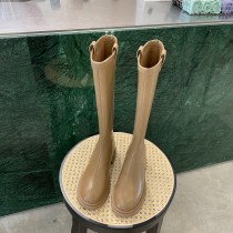 (shei Susinyin) Stealing Heart small ~ round head though kneecap with high cylinder rider boots female winter long boots