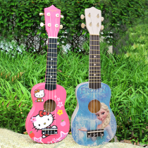 Children's ukulele beginner male and female 21 inch entry guitar cute ukulele yulick