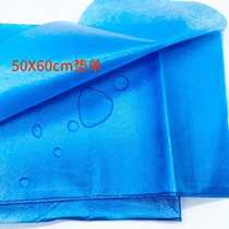 Beauty Cart Laid Towels Blue Non-woven Fabric Mat Single Waterproof Cloth 50 * 60cm20 sheet bag