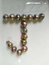 Colorful Alien Baroque Pearl Poached Egg Petals Bare Beads Support Customization