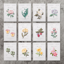 Exquisite embroidery plant flower hot cloth patch fashion clothes patch decal repair hole decoration small ironing