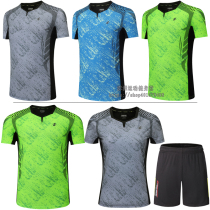 Table tennis suit set boys and girls badminton suit short-sleeved sportswear quick-drying breathable group purchase custom jersey