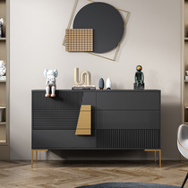 Light and luxurious modern entrance door Xuan cabinet minimalist living-room Bedroom Bucket Chest Six Bucket Cabinet Containing Cabinet Rests Against Wall