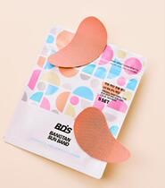 (5 pairs of small) outdoor sports sunscreen stickers 2021 Korea BDS golf anti-ultraviolet Sunscreen Face Stickers