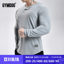 GYMDOG Jim Doug tide card sports long sleeve T-shirt mens basketball running fitness training perspiration quick-drying clothes