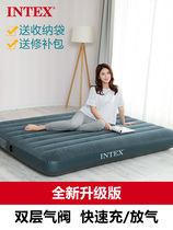 INTEX Inflatable bed outdoor tent air cushion widened home beach sleeping mat camping mattress camping equipment supplies