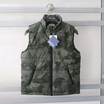 Anta childrens clothing cotton vest male middle child autumn and winter standing collar warm sports horse clip shoulder 35941801