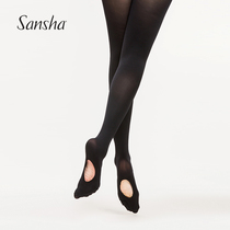 Sansha French Sansha ballet dance socks childrens trousers stockings stepping on feet anti-hook silk dance performance socks