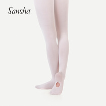 Sansha French Sansha Childrens ballet dance socks Womens pantyhose Thin foot stockings Dance socks Performance socks