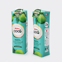 Thailand original imported Mary Malee Coco coconut water non-add pure juice drink 1L bottle