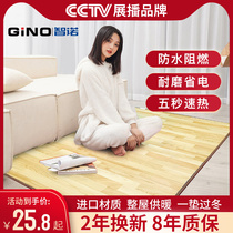 Zhinuo carbon crystal floor heating mat electric heating living room household carpet mat graphene Korea energy saving mobile yoga floor mat