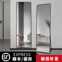 Full-length mirror dressing mirror home floor mirror girl bedroom student dormitory makeup Wall three-dimensional fitting mirror