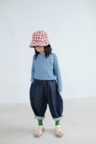 Littleuubigs this issue B into the fairy childrens banana jeans spring and autumn boys and girls ankle-length pants