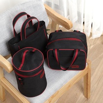 Antarctic man insulated bag lunch box bag large work lunch Hand bag canvas aluminum foil thick bag convenient