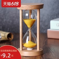 Time hourglass timer child anti-fall 3 5 10 15 30 minutes half an hour ten quicksand funnel ornaments