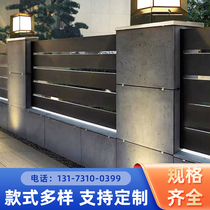 Aluminum art guardrail aluminum alloy balcony railing villa garden courtyard fence outdoor fence residential fence fence