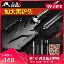 Engineering shovel outdoor multifunctional Chinese military Version Original German car manganese steel Ordnance shovel shovel shovel shovel