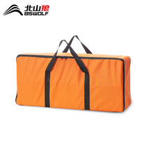 Beishan Wolf outdoor hand grilled grill large storage bag Oxford cloth portable portable waterproof grill storage bag