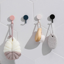 Small hook strong viscose key wall wall hanging non-perforated seamless hook hanging coat hook door rear hook 10 Pack