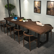 Outdoor table and chair set card seat table and chair Bar and restaurant factory direct American home dining table and chair retro coffee
