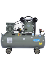 Photosynthetic air compressor industrial air pump small woodworking air compressor high pressure repair car painting pulley 220V