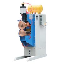 Supply pneumatic roll welding machine AC stainless steel water tower fuel tank circular seam roll welding machine full copper water-cooled horizontal seam welder