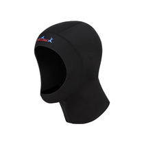 Diving cap adult male 3MM neoprene warm-proof winter swimming diving hat cold-proof deep diving head cover