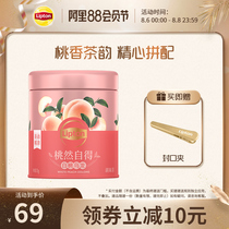 Lipton Loose Tea White Peach Oolong Flavored Tea 70g Peach Ran Zide White Peach Oolong pot tea