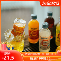 Thai imported Tai Shuangle juice lemon passion fruit lychee peach vitamin drink bottle 160ml