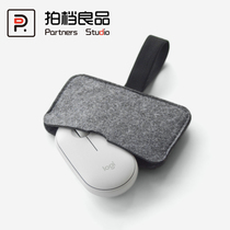 Applicable Logitech Pebble Mouse Package Logitech Pebble Wireless Bluetooth Mouse Protection Cover Felt