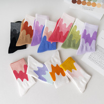 (3 Double Loaded) Ice Cream Cream Socks ~