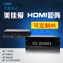 Meijia Ai digital HD HDMI matrix switcher 24 in 4 way surveillance video service host