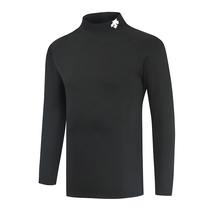 New autumn winter Golf long sleeve T-shirt quick-drying Sports Golf mens windproof warm jacket black base shirt