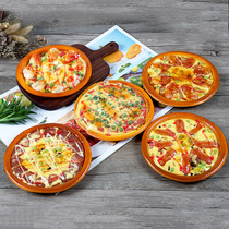 Simulation fake pizza model bacon pizza fried chicken leg wing block props window oven decoration decoration food play house