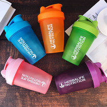Shaking cup small capacity men and women fitness Cup Protein Milk Cup meal replacement sports Cup Net red small 400ml