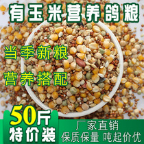 (50 kg)Nutrition Corn nutrition Saifei feed Carrier pigeons Ornamental pigeon food grain bird food 50 kg