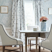 CHARDONNET DAMASK American original imported wallpaper classic Damascus flower background wall paper