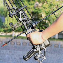 Anti-curved bow and arrow professional outdoor shooting straight-pull composite bow arrow set Competitive archery professional sports set