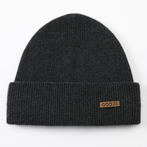 Mugny Baby-Cashmere light luxury series small Cashmere knitted wool hat men winter fashion warm