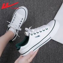 Huili womens shoes small white shoes womens 2021 Spring Breathable official new canvas shoes womens wild board shoes tide children