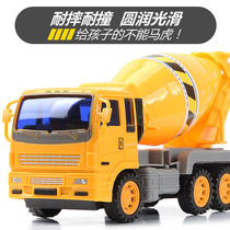 Large engineering car toy set Children mixing dump crane Digging bulldozer excavator boy car car class