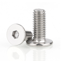 304 stainless steel ultra-thin head CM large flat head hexagon screw small bolt M2M2 5M3M4M5M6M8