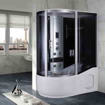 Integral shower room Bathroom Household integrated bath room Bath room partition Wet and dry separation Closed glass room