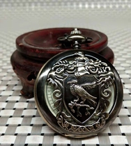 Antique miscellaneous antique bird old pocket watch hollow mechanical small pocket watch on the target that is walking with a chain Retro pocket watch¥