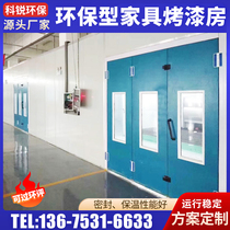 Dust-free furniture baking varnish room Paint House Furniture Factory painting Room eco-friendly woodworking polished primer drying room Baking Room