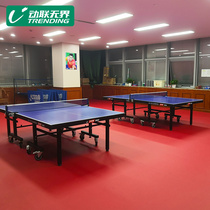Moving Union Unbounded Table Tennis Ground Rubber Indoor Ground Mat Non-slip Sports Badminton Venue Professional Pvc Fitness Gems