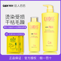 Qin leaf conditioner PH4 acidic protein repair reducing acid dry frizz repair perm damaged spa hair mask